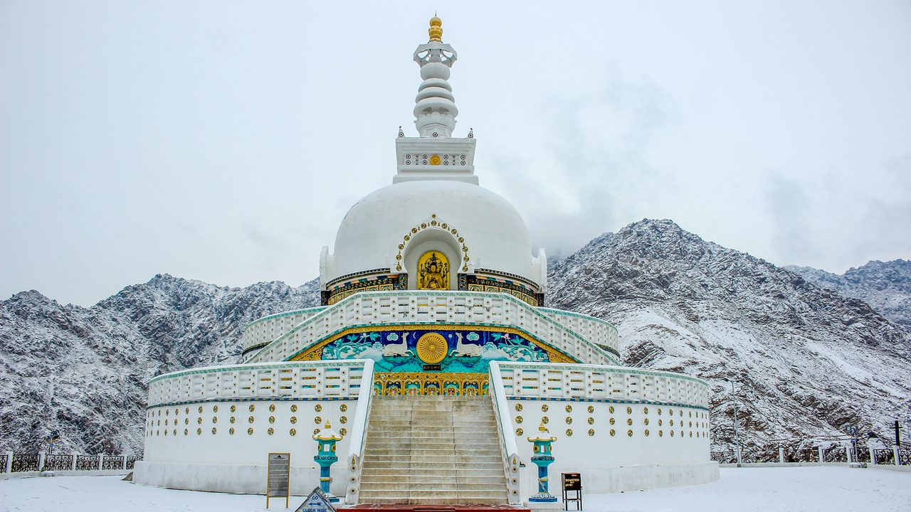 Shanti Stupa